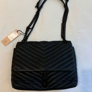 Rebecca Minkoff Edie Chevron Quilted Leather Shoulder Bag